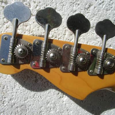 Fender Precision Bass Guitar, 1984-1987, Japan, White Finish, Case image 14