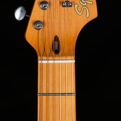 Squier 40th Anniversary Stratocaster Vintage Edition Maple Fingerboard Satin Sea Foam Green (454) image 5