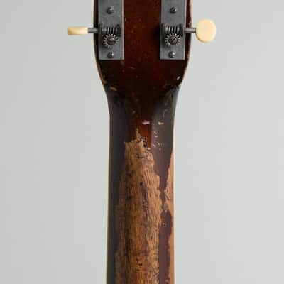 Dobro  Electric Spanish Arch Top Hollow Body Electric Guitar (1936), ser. #122, original black hard shell case. image 6