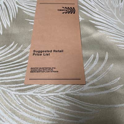 RARE! Vintage 1970's Biamp Original Sound Equipment Product Sheets & Price List image 11