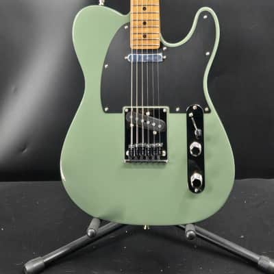Fender 0179172720 Limited Edition American Ulta II Telecaster Electric Guitar, RM, Antique Olive image 2