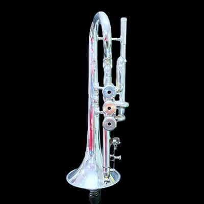 Besson Boosey & Hawkes Sovereign Cornet • Silver-Plated Eb image 10