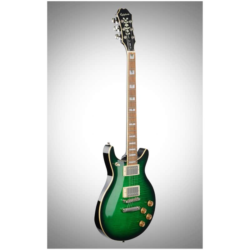 Epiphone DC PRO Double Cutaway Electric Guitar, Wild Ivy | Reverb
