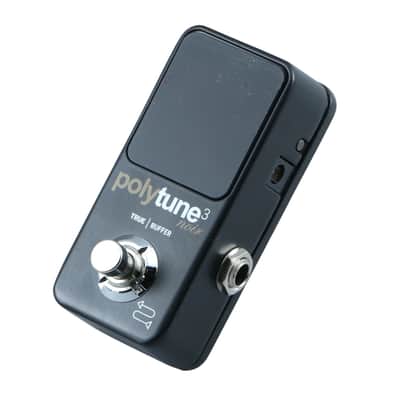 その他 TC Electronic polytune 3 Noir TC Electronic PolyTune 3 Polyphonic Mini Pedal Tuner Noir | Guitar
