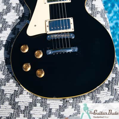 1978 Greco EG 700 L - Black - Ultra Rare Lawsuit Era Les Paul - Ready to Rock! - Pro Set Up w Perfect Frets/Action/Intonation! image 9