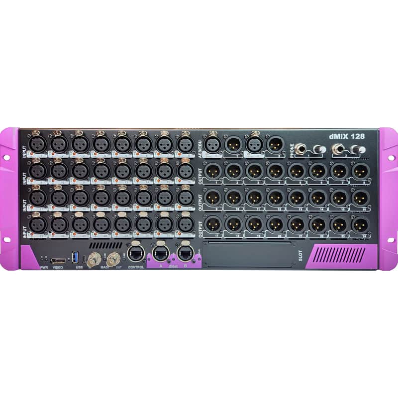Violet Audio dMix 128 Digital Audio Matrix and Rack  Mixer image 1