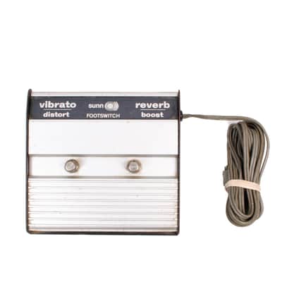 Sunn - 1200S Bass Amp Head w/Cover and Footswitch VINTAGE image 10