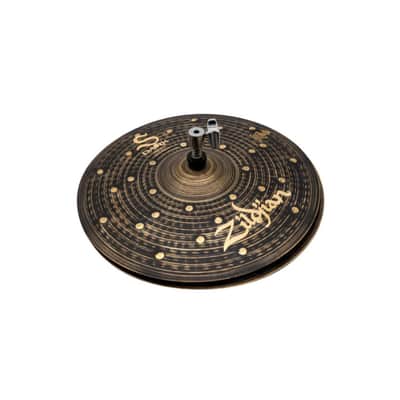 Zildjian S Dark Cymbal Pack with 14-Inch Hi-Hats, 16 and 18-Inch Crashes and 20-Inch Ride Cymbal Set image 5