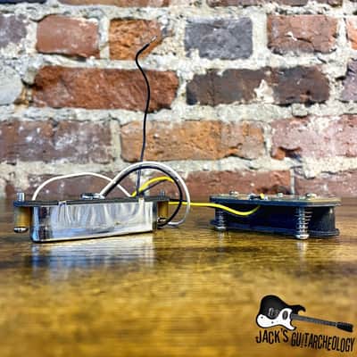 Vintage Fender MIM Telecaster Neck / Bridge Pickup *USED* (1992 - Black/Chrome) image 4