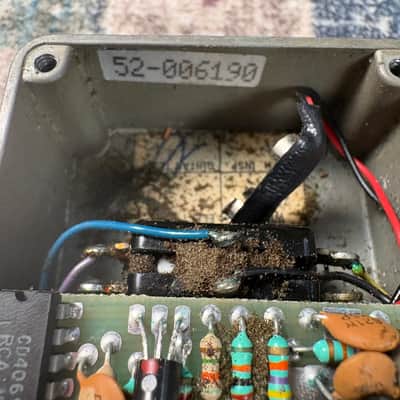 1982 MXR Micro Flanger Reticon SAD512 Chip Vintage Guitar Effect Pedal! image 9