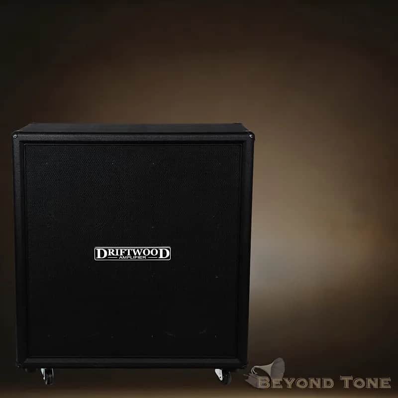 Driftwood 4x12 Cabinet | Boutique German-Built Cab | Black Tolex | Celestion-Loaded image 1
