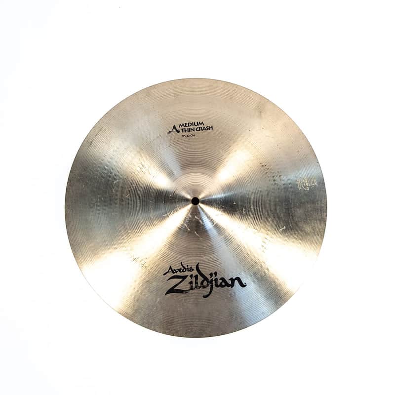 Zildjian 17" A Series Medium Thin Crash Cymbal 1982 - 2012 image 1