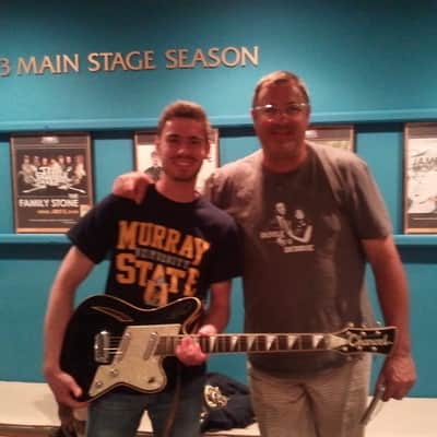 Black Charvel Surfcaster Formerly Owned By Vince Gill image 7