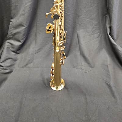 Belcrest Bb Soprano Saxophone - Lacquered Brass w/ case image 3