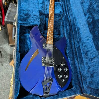 Rickenbacker 330 12 string 1987 - Midnight Blue image 3