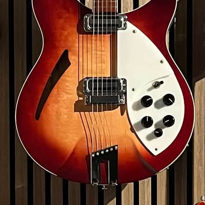 Rickenbacker 360V64 1993- Fireglo with OHSC. image 2