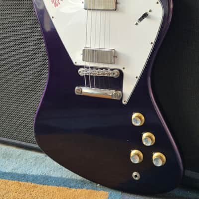 Gibson '65 Non-Reverse Firebird V Custom Shop VOS Stop Bar 2023 - Candy Apple Purple image 5