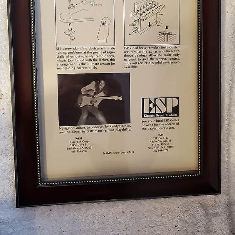 1982 ESP Randy B & W