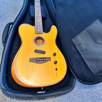 Fender Acoustasonic Player Telecaster 2021 - Present - Butterscotch Blonde image 10