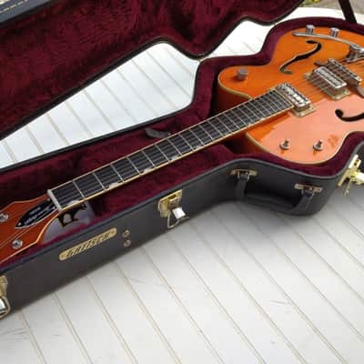 Gretsch G6120SSL-VO Brian Setzer Nashville Lacquer 2004 - 2014 - Vintage Orange image 2