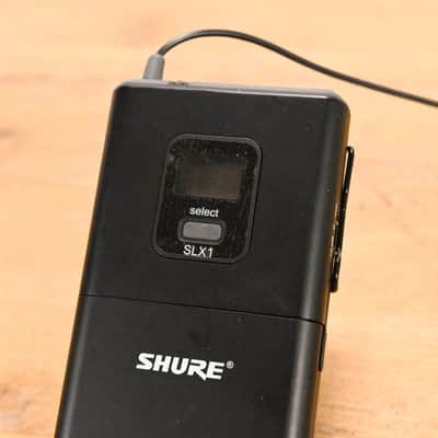 Shure SLX14-H5 Wireless Bodypack System - 518-542 MHz (NO POWER SUPPLY) CG01Y35 image 10