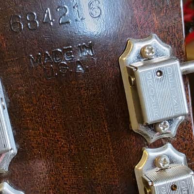 1970 Gibson J-50 Deluxe J50 Kalamazoo Vintage 70s Acoustic Guitar image 10