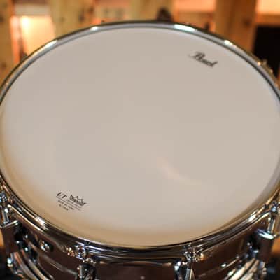 Pearl 14x6.5 Primal Steel Snare Drum - PSC1465S image 4