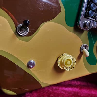 GIBSON EXPLORER 3 III P90S ONLY 13 MADE  SUPER RARE VINTAGE DESIGNER SERIES 1984 camouflage image 7