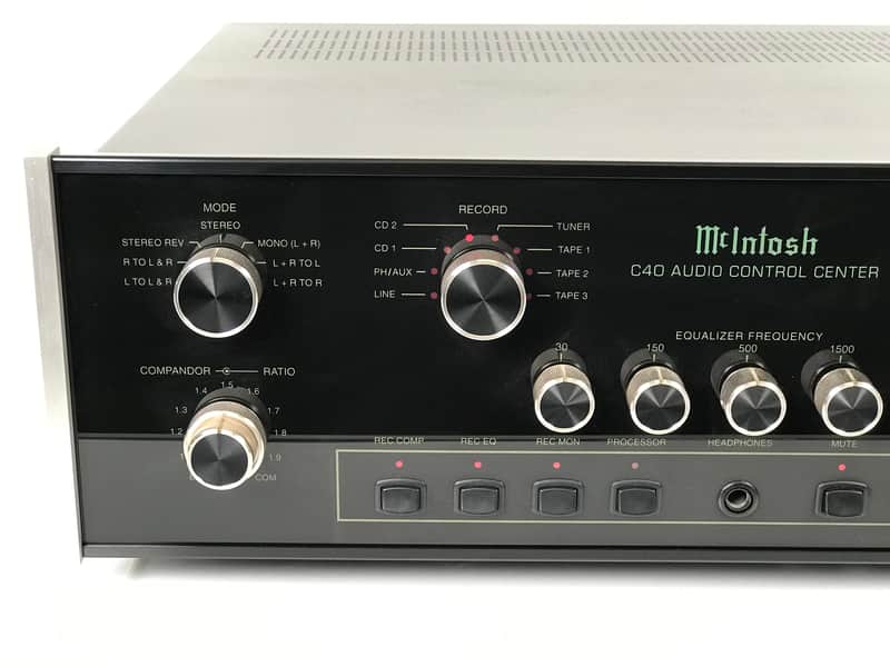 McIntosh C40 Audio Control Center | Reverb