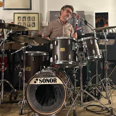 SONOR Signature Ebony Makassar, 1980s. image 12