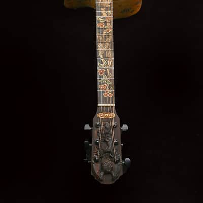 Blueberry Handmade  Acoustic Guitar with a combination Cedar, Rosewood and Alaskan Spruce Top and Mahogany Back and Sides Buit to Order in 90 Days image 4