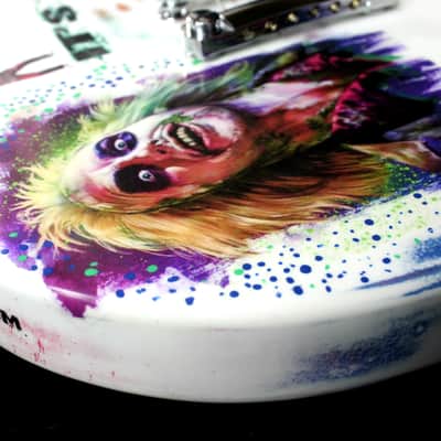 Custom Painted and Upgraded Epiphone LP Special ll LE with Matching Headstock image 18
