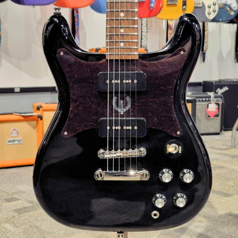 Used Epiphone Wilshire P90 Electric Guitar - Ebony (7 lb 2 oz) image 1
