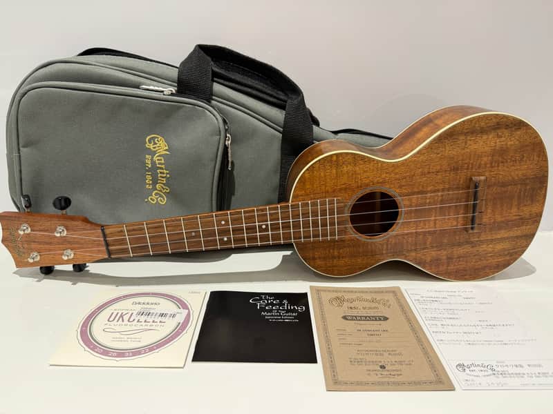 2021 Martin USA 2K Concert Ukulele Hawaiian Koa Uke COA image 1