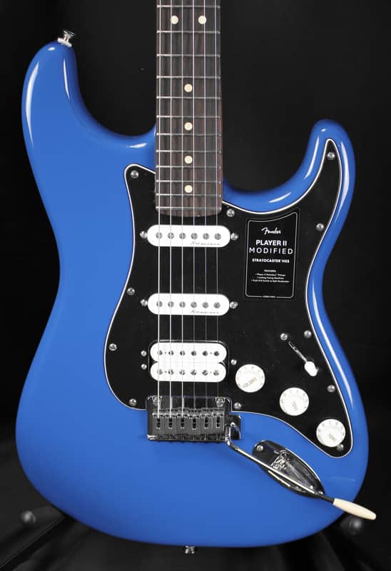 Fender Player II Modified Stratocaster HSS Electric Guitar Electric Blue w/Gigbag 8lbs 2oz image 1