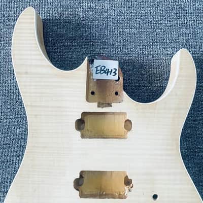 HH Tiger Maple Top Basswood Guitar Body image 4