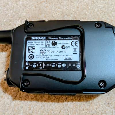 Shure GLXD16 Guitar Wireless System 2010s - Black image 12