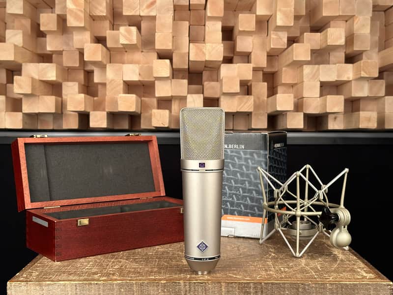 Neumann U 87 Ai Condenser Microphone With EA 87 Mount. Mint, like new! U87Ai U87. 128195 image 1