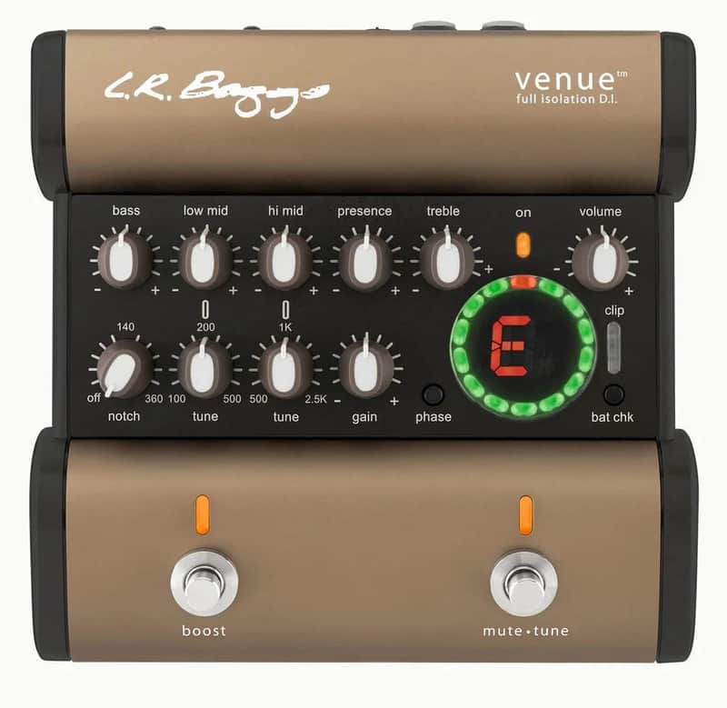 L.R. Baggs Venue DI Acoustic Guitar Preamp + DI Pedal image 1