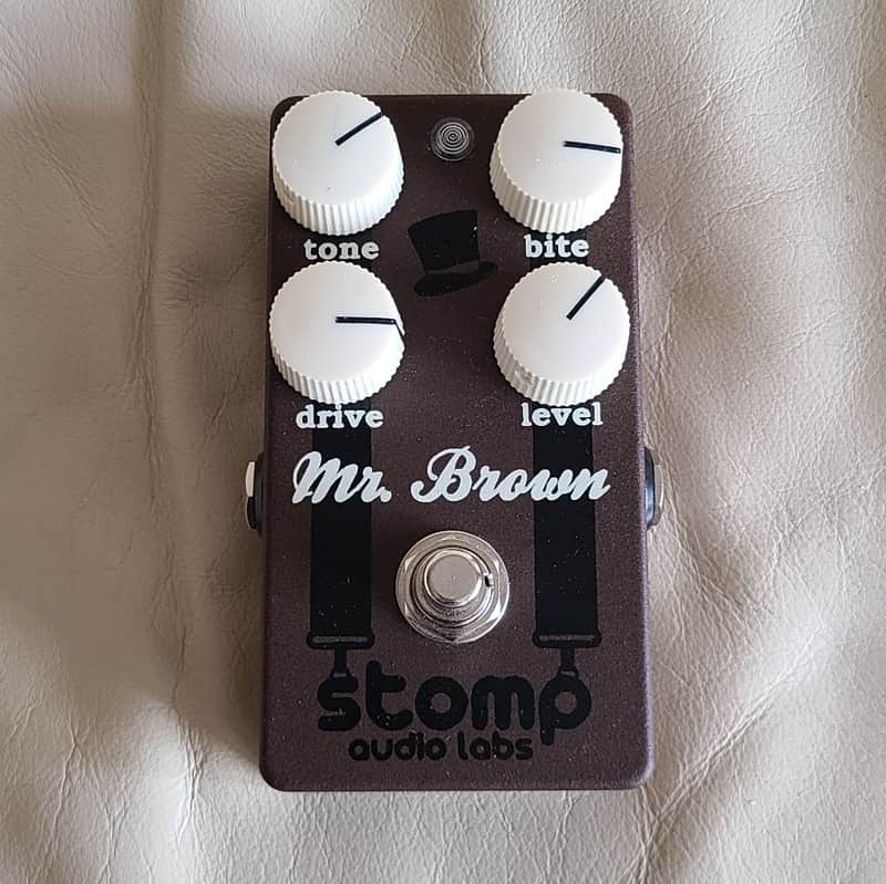 Stomp Audio Labs Mr. Brown - Crunch Distortion Brown image 1
