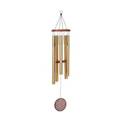 Meinl Sonic Energy "Flower of Life" Meditation Chime | 36" (90cm), 432Hz | Bronze image 3
