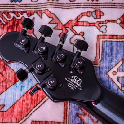 ERNIE BALL USA Music Man JP Signature Majesty 6 "Okelani Blue + Ebony" (2023) image 15