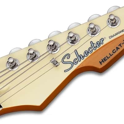 Schecter Hellcat VI Ivory Pearl image 11
