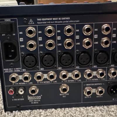 Soundcraft FX16ii 16-Channel Mixer with Lexicon Effects Processor 2010s - Blue image 11