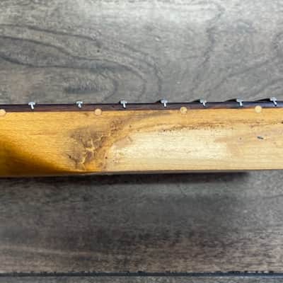 Vintage 1961 Fender Slab Board Brazilian Rosewood Stratocaster Neck image 18