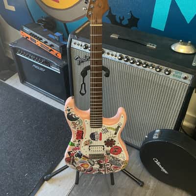 Partscaster Stratocaster 2000's - Pink used image 1