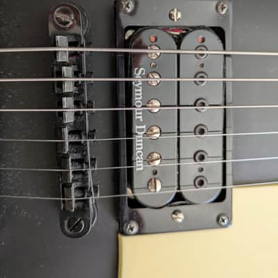 Les Paul Style - Goth w/ Seymour Duncan humbuckers & Epiphone Back Pack image 3