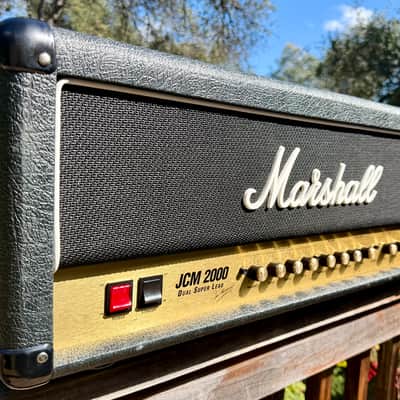 Marshall JCM 2000 DSL 100 Dual Super Lead 2-Channel 100-Watt Guitar Amp Head 2000s - Black image 2