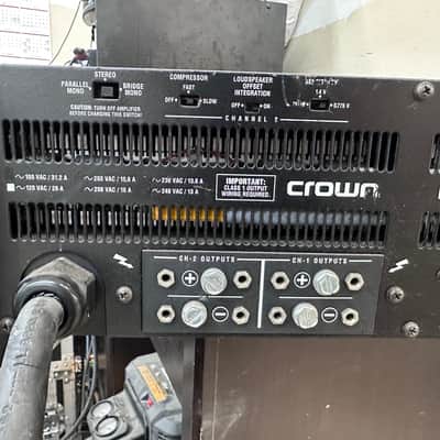 Crown Macro-Tech 5000VZ 2 Channel Power Amplifier - Broken - PARTS ONLY (#6462) image 4