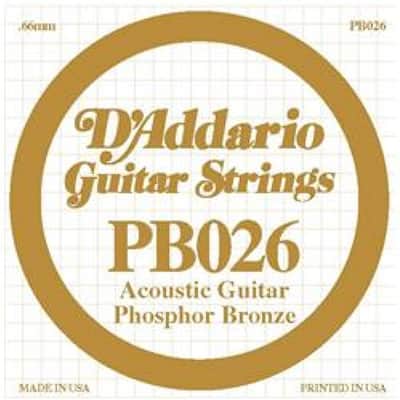 D'Addario Corde guitare folk. 026 image 1